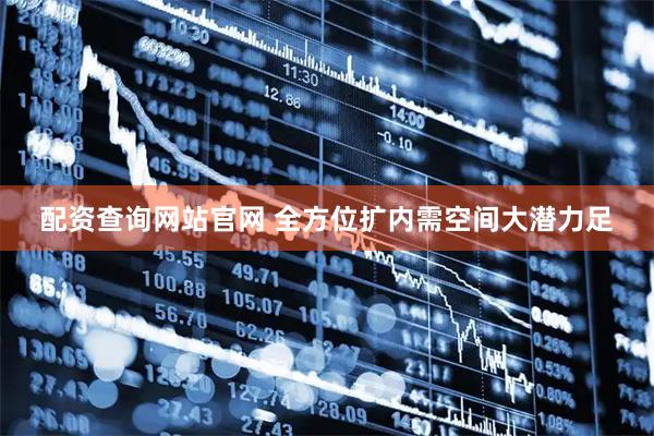 配资查询网站官网 全方位扩内需空间大潜力足